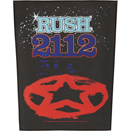 Rush 2112 Back Patch Front