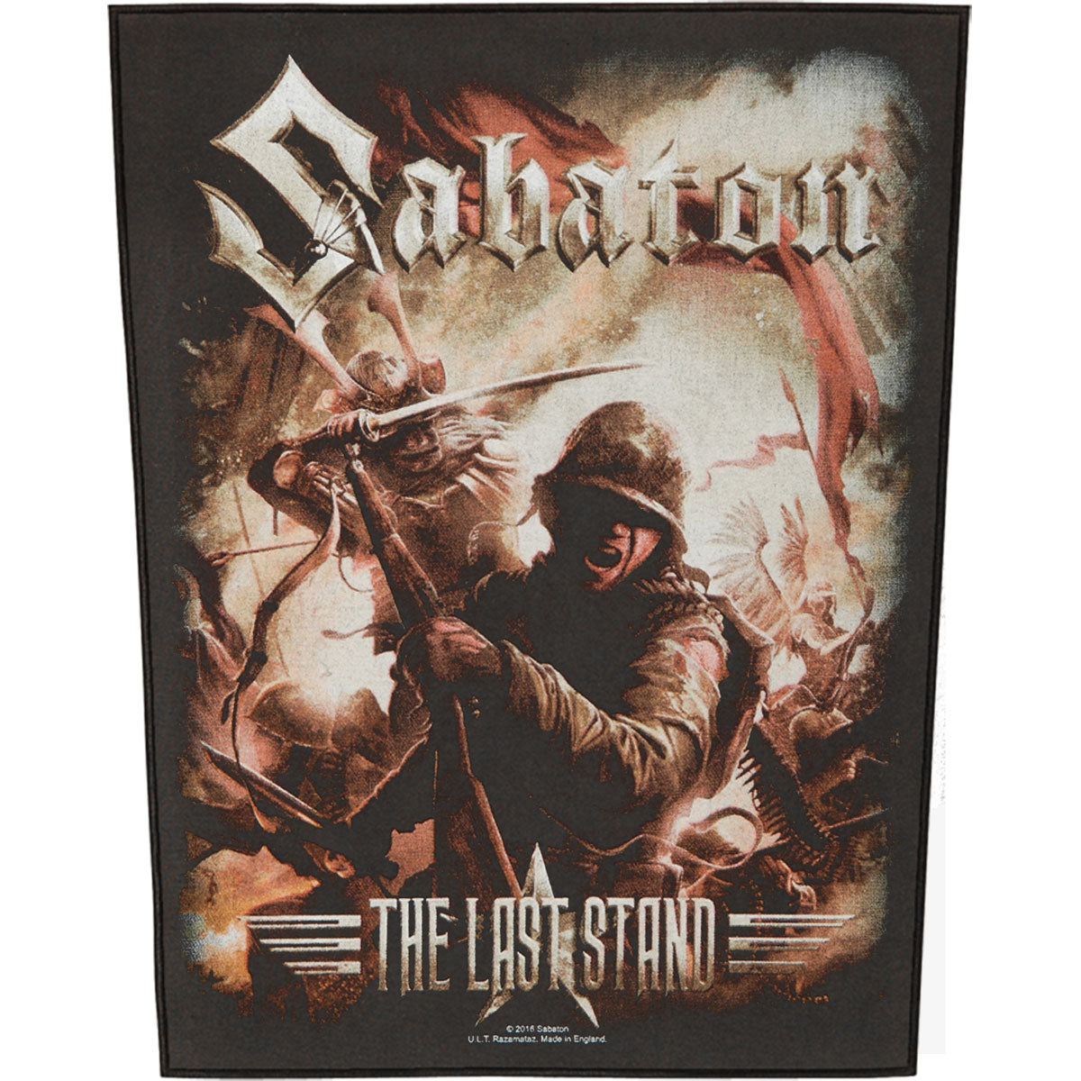 Sabaton The Last Stand Back Patch