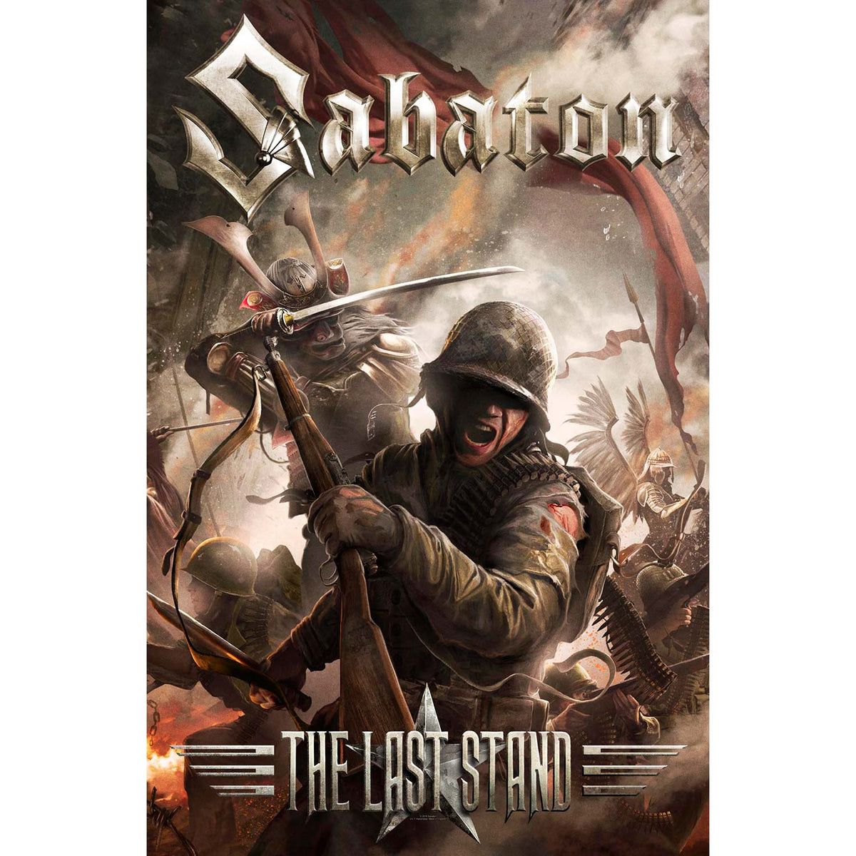 Sabaton The Last Stand Poster Flag Front