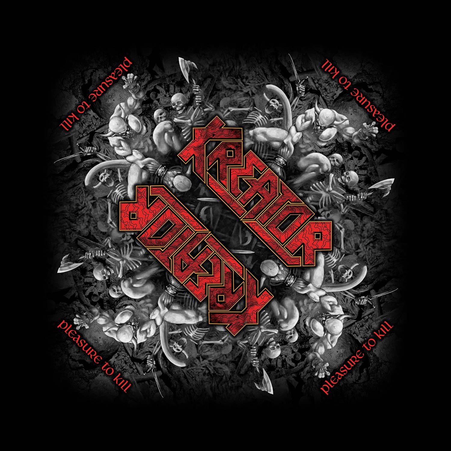 Kreator Pleasure To Kill Bandana Front