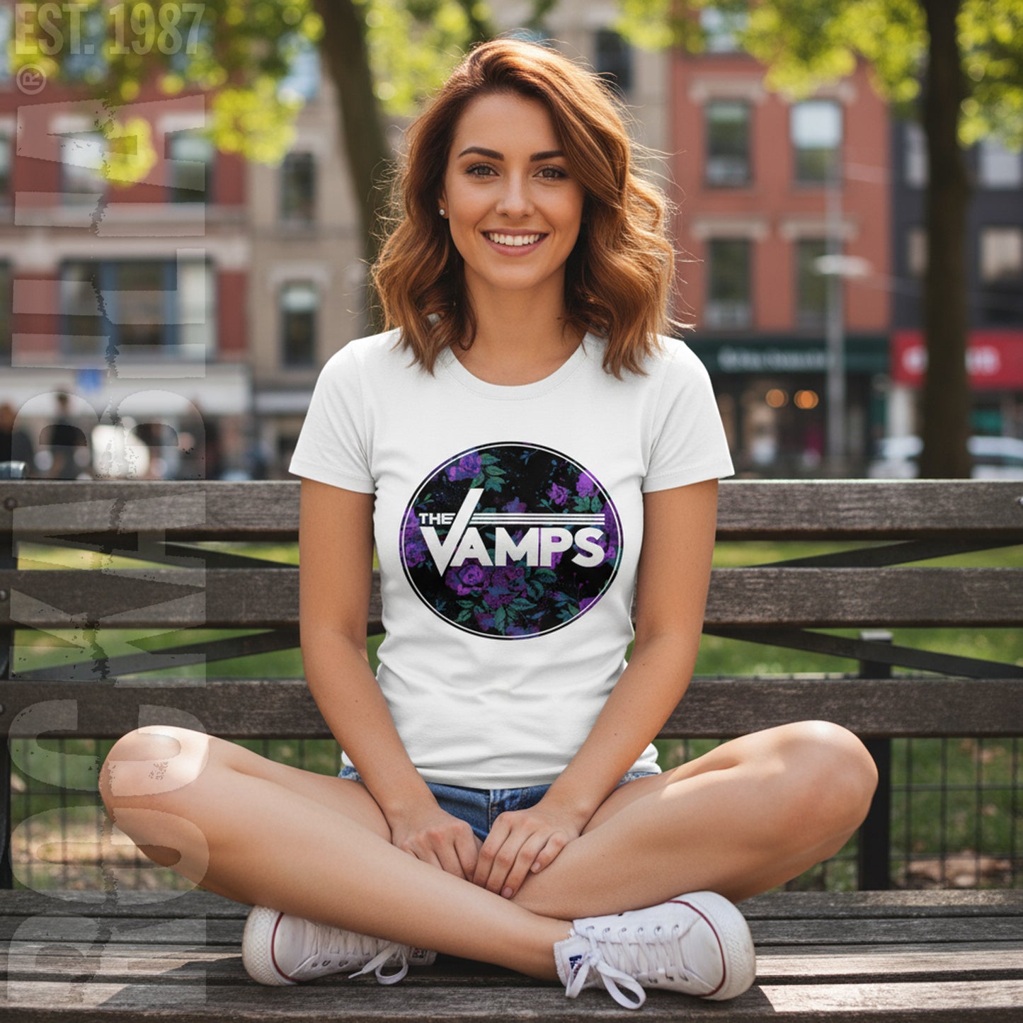 Autumn Flowers Junior Top