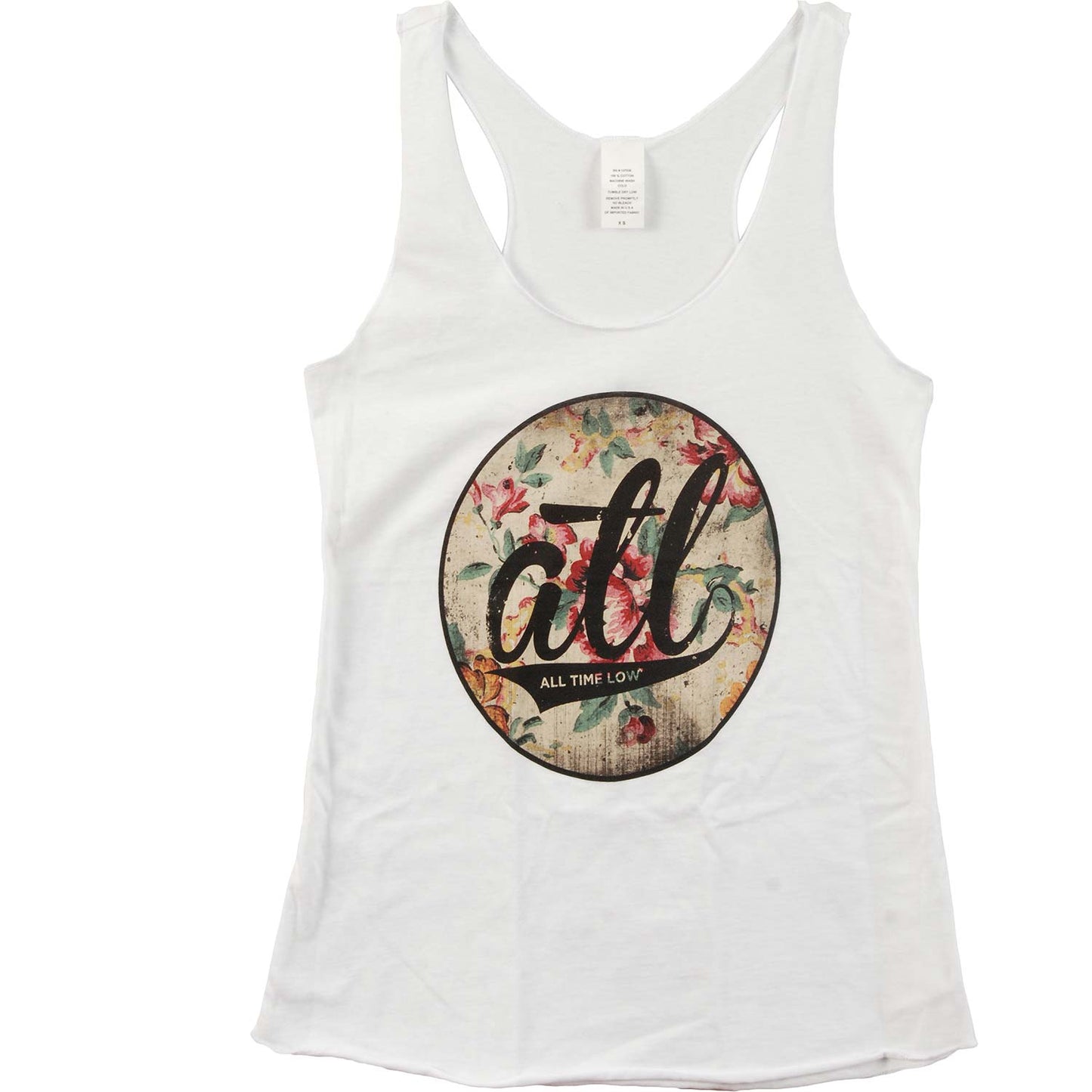 Floral Circle Womens Tank