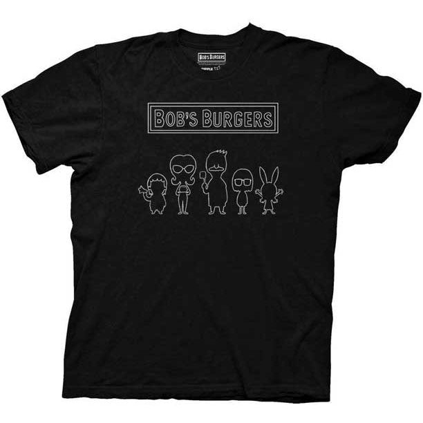 Bob's Burgers Characters Slim Fit T-shirt
