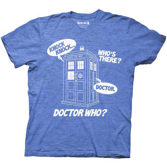 Doctor Who Knock Knock Slim Fit T-shirt