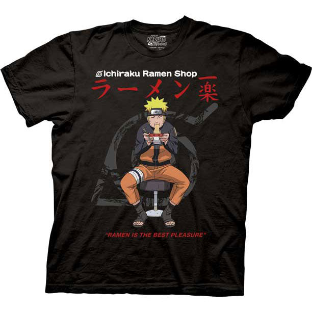 Naruto Ichiraku Ramen Shop Slim Fit T-shirt Front