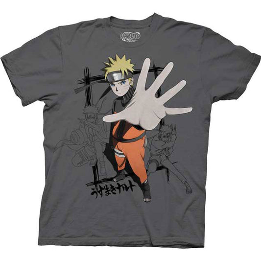 Naruto NAruto Hand Slim Fit T-shirt