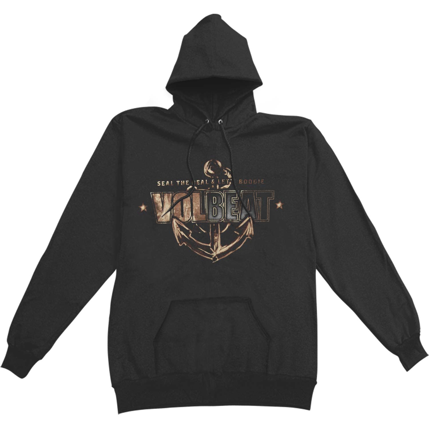 Volbeat Anchor Hooded Sweatshirt Front