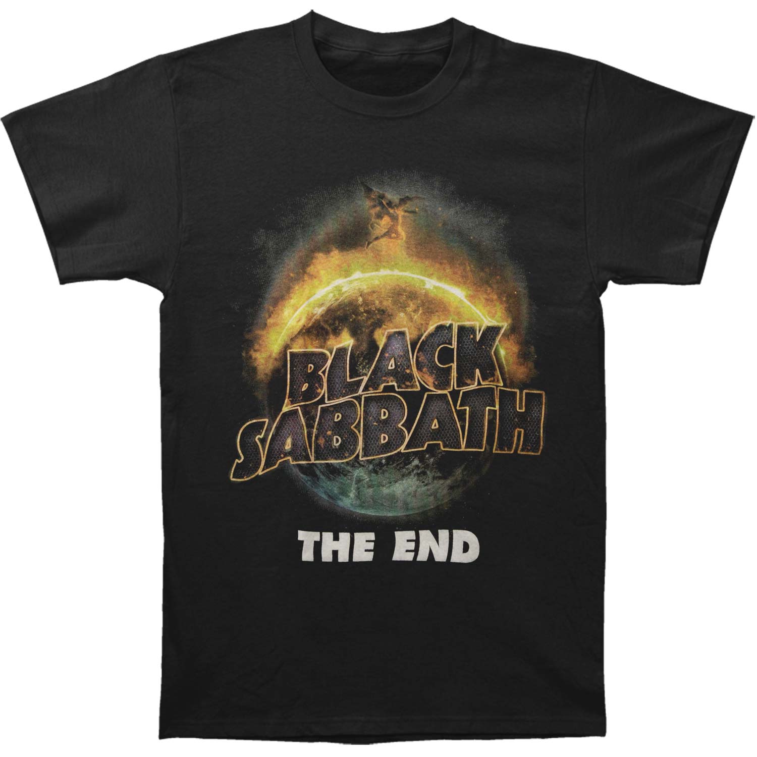 Black Sabbath The End Slim Fit T-shirt Front