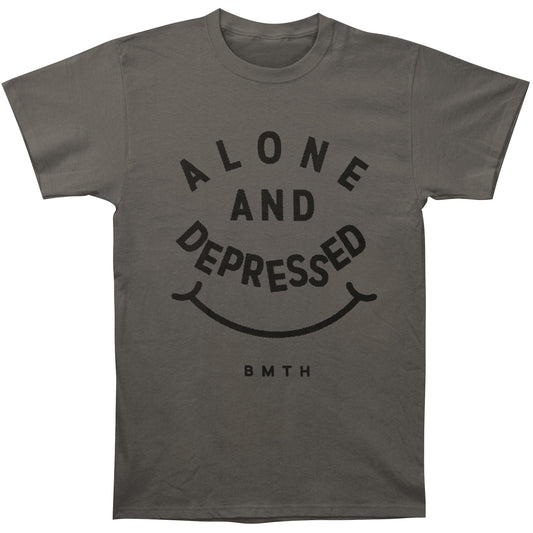 Bring Me The Horizon Alone & Depressed Slim Fit T-shirt Front