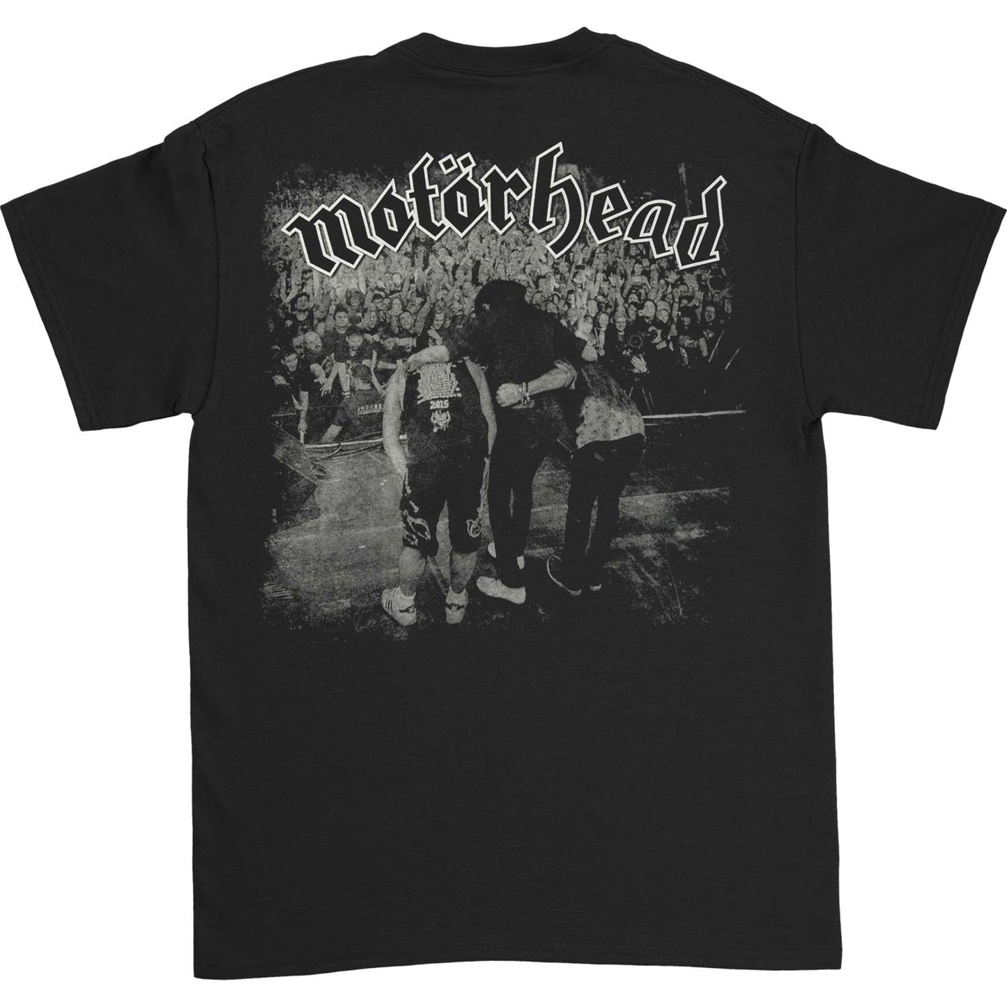 Motorhead Clean Your Clock B & W T-shirt Back