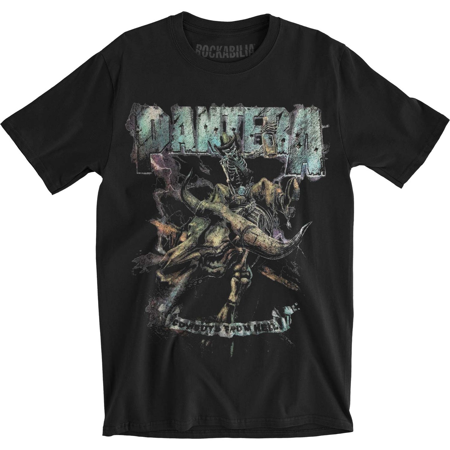 Pantera Vintage Rider Slim Fit T-shirt Front
