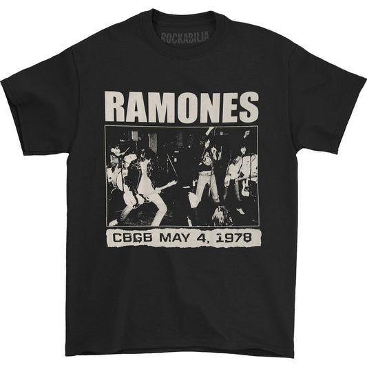 Ramones CBGB 1978 T-shirt Front