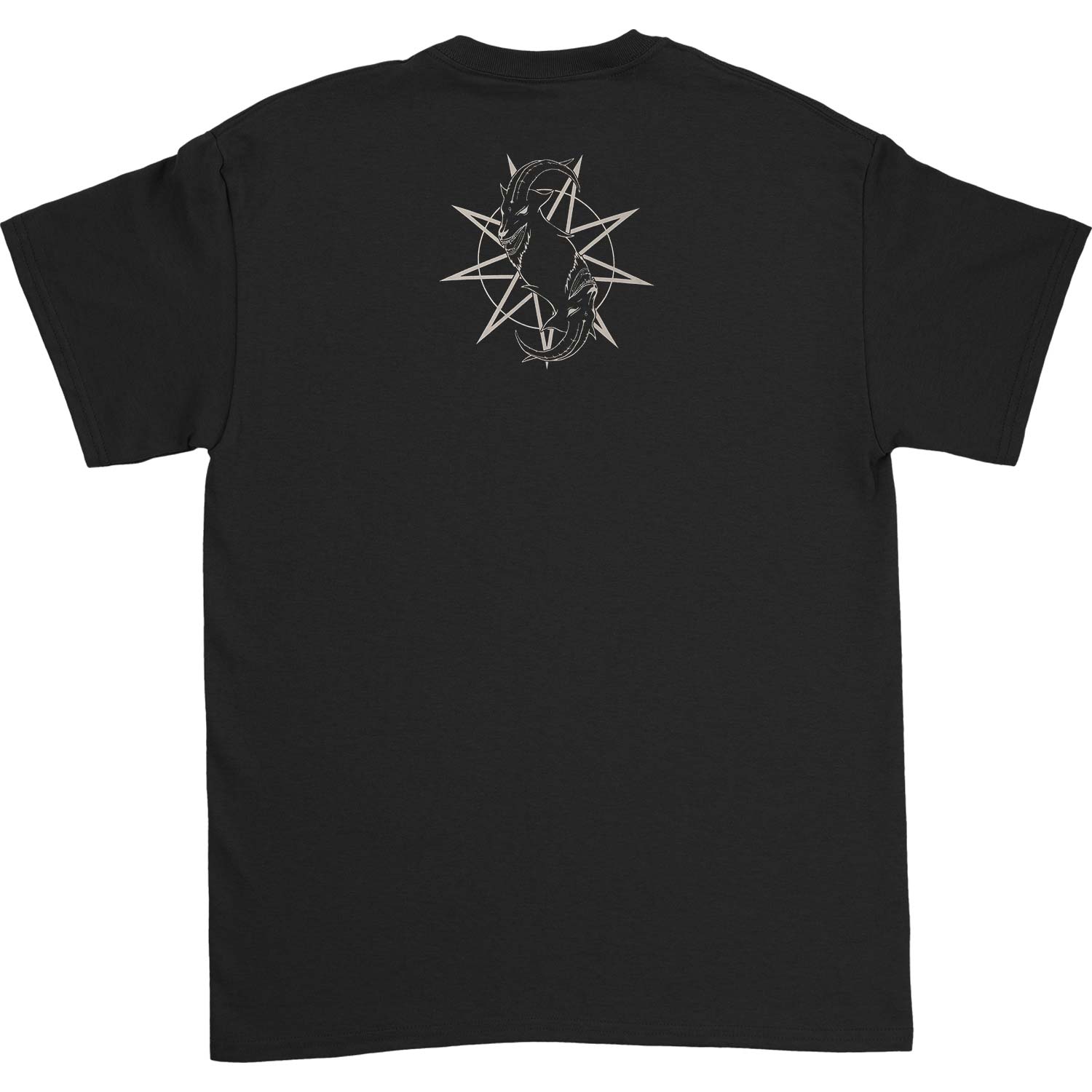 Slipknot Goat Star Logo (Back Print) T-shirt Back