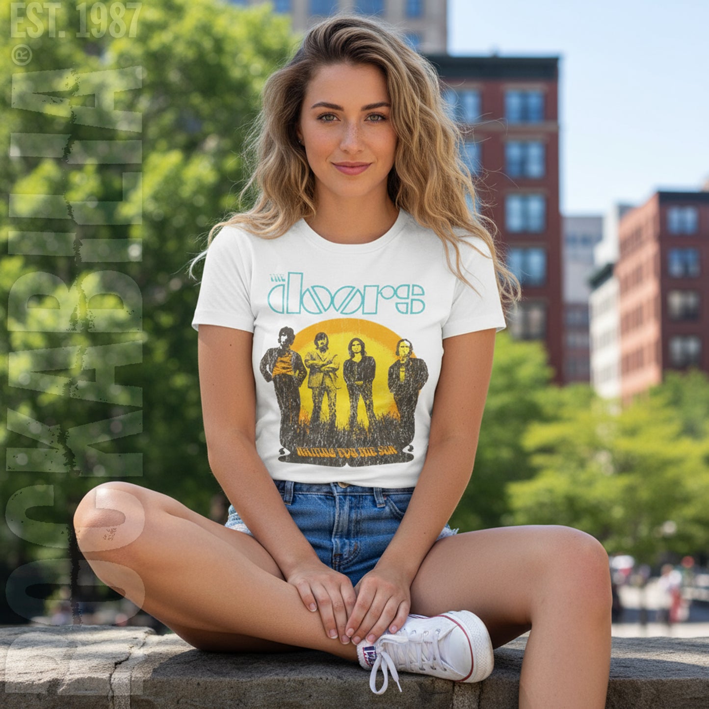 Waiting For The Sun Junior Top