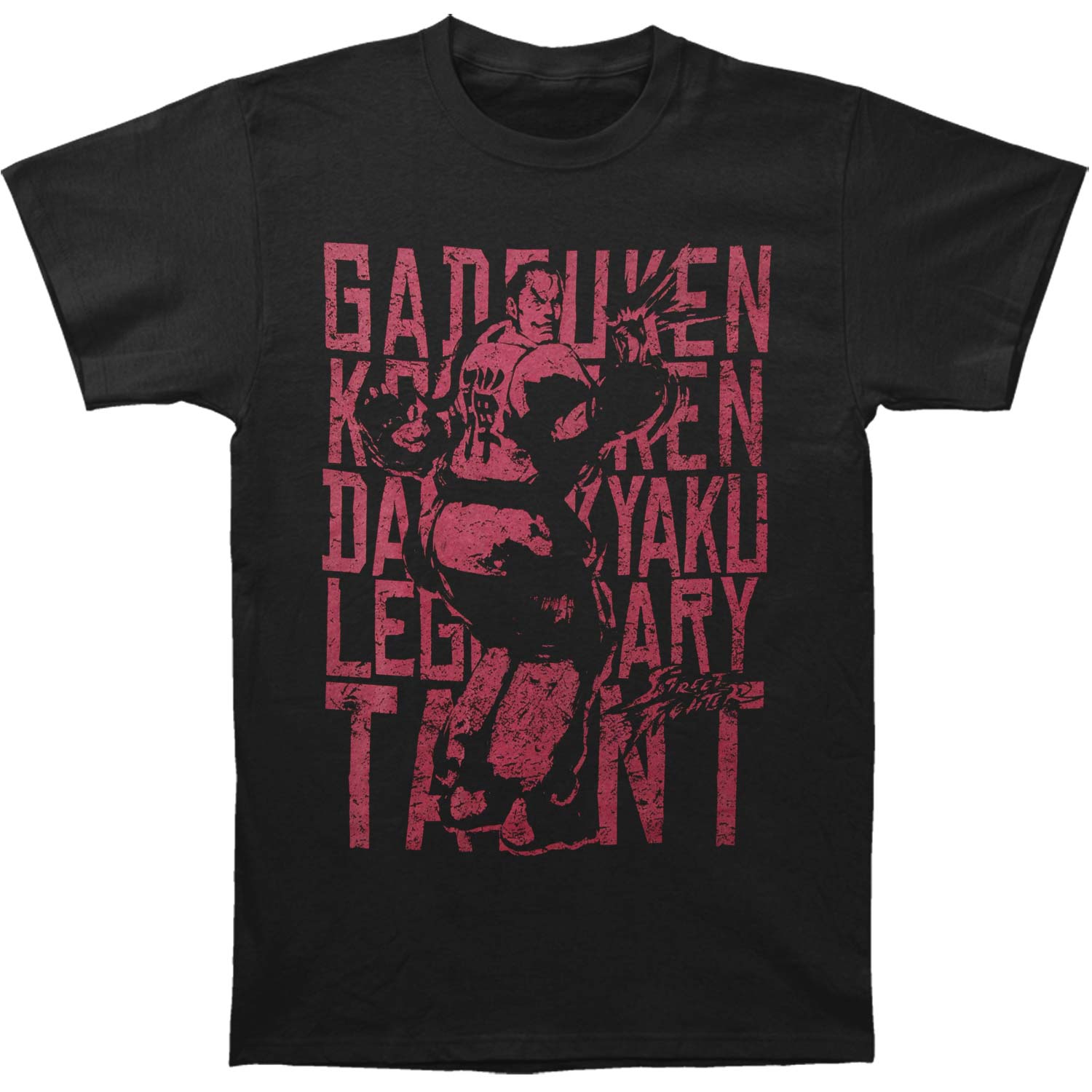 Street Fighter Low Tier Bro Tier Slim Fit T-shirt Front