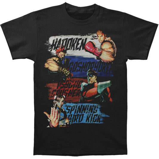 Street Fighter Show Me Your Moves Slim Fit T-shirt Front
