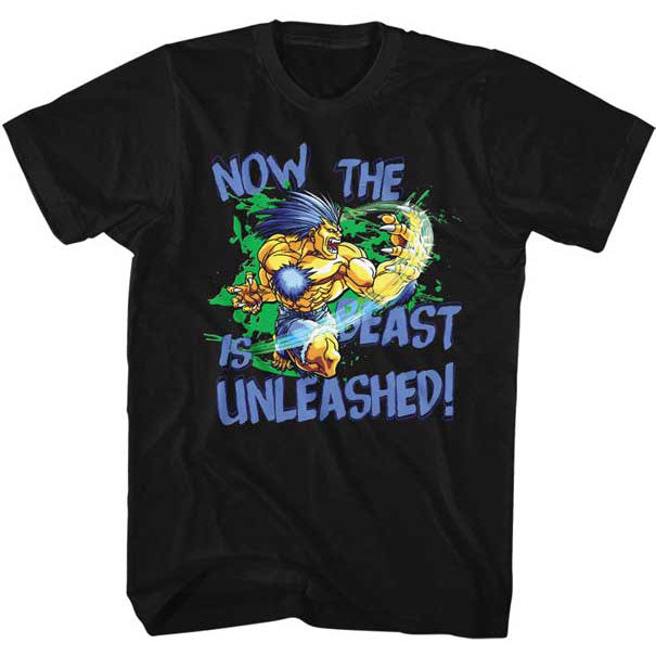 Street Fighter Beast Unleashed Slim Fit T-shirt Front