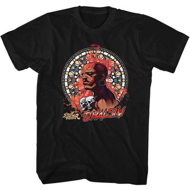 Street Fighter Dhalsim Slim Fit T-shirt Front