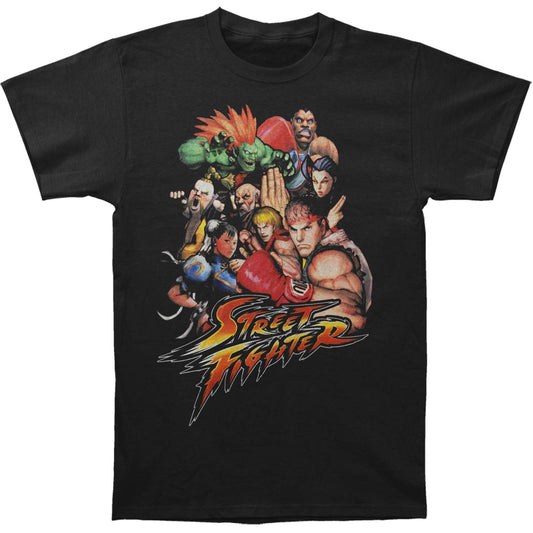 Street Fighter STFTR Slim Fit T-shirt Front