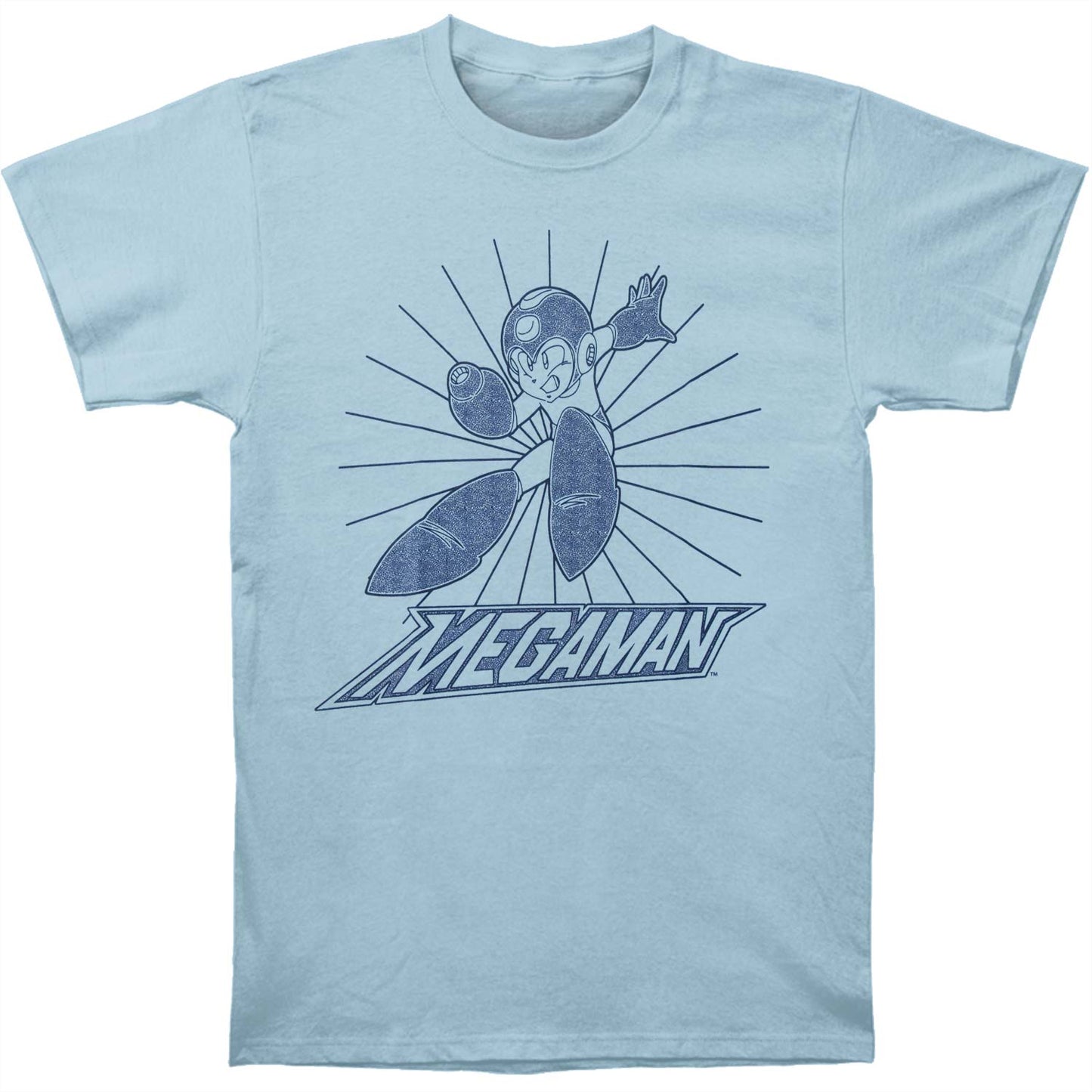 Mega Man Mega Burst Slim Fit T-shirt Front