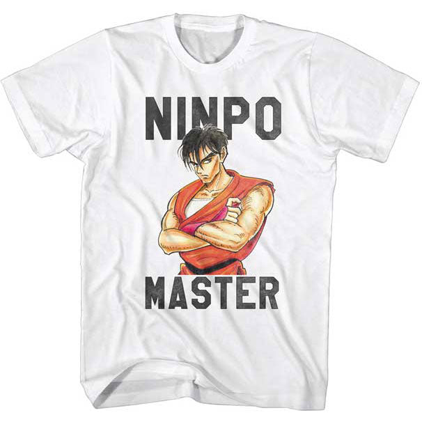 Final Fight (Video Game) Ninja Skills Slim Fit T-shirt Front