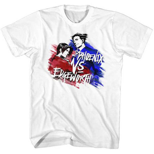 Ace Attorney Versus Slim Fit T-shirt Front