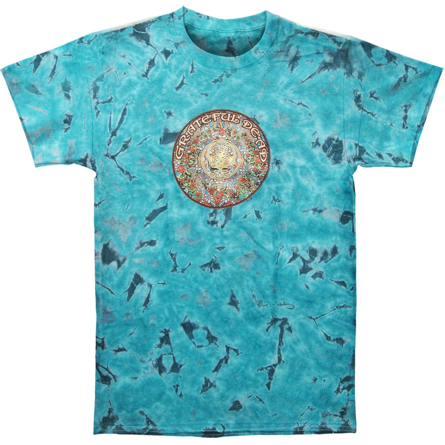 Grateful Dead Wood Tie Dye T-shirt Front