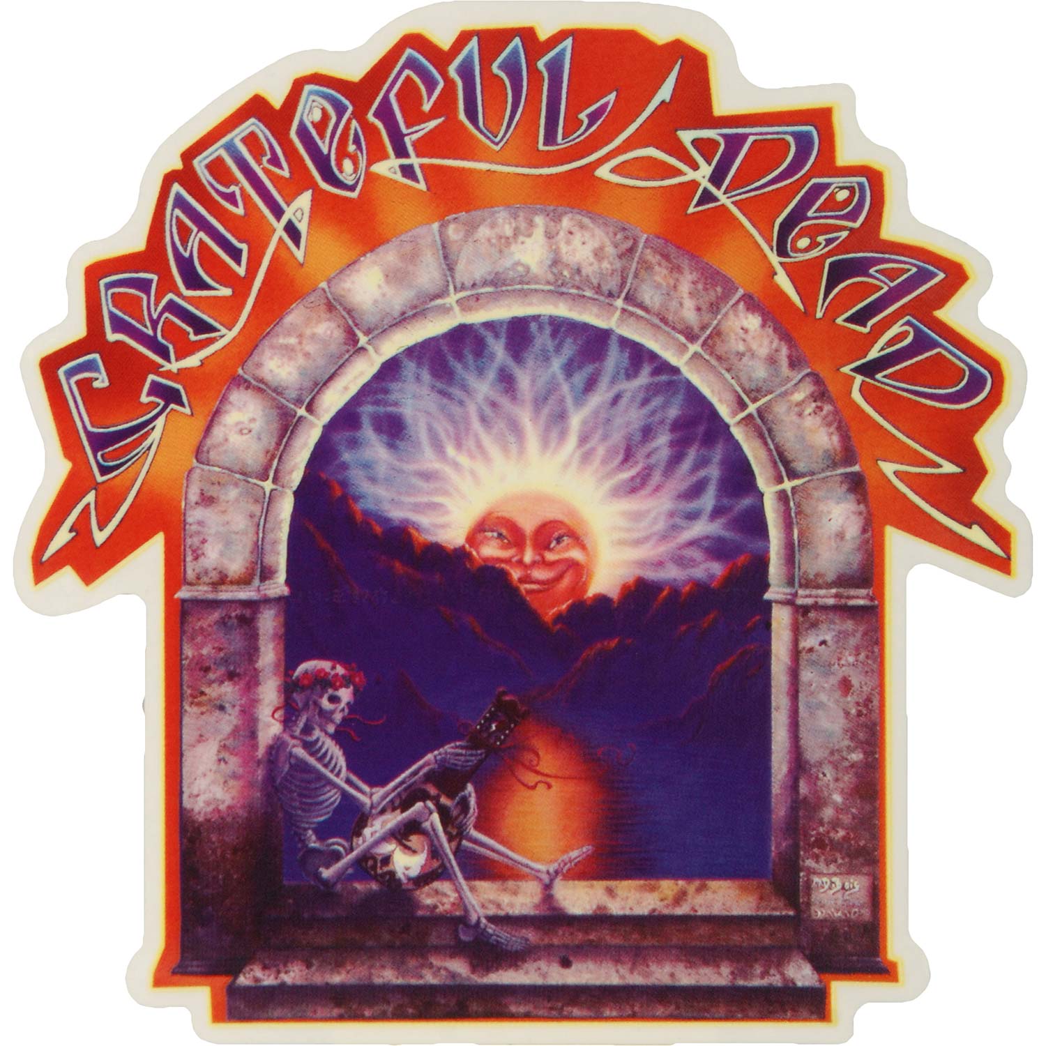 Grateful Dead Lute Sticker