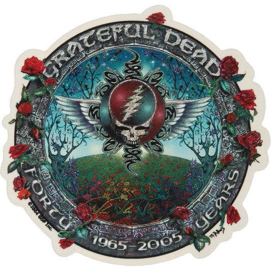 Grateful Dead Aztec 40 Years Sticker