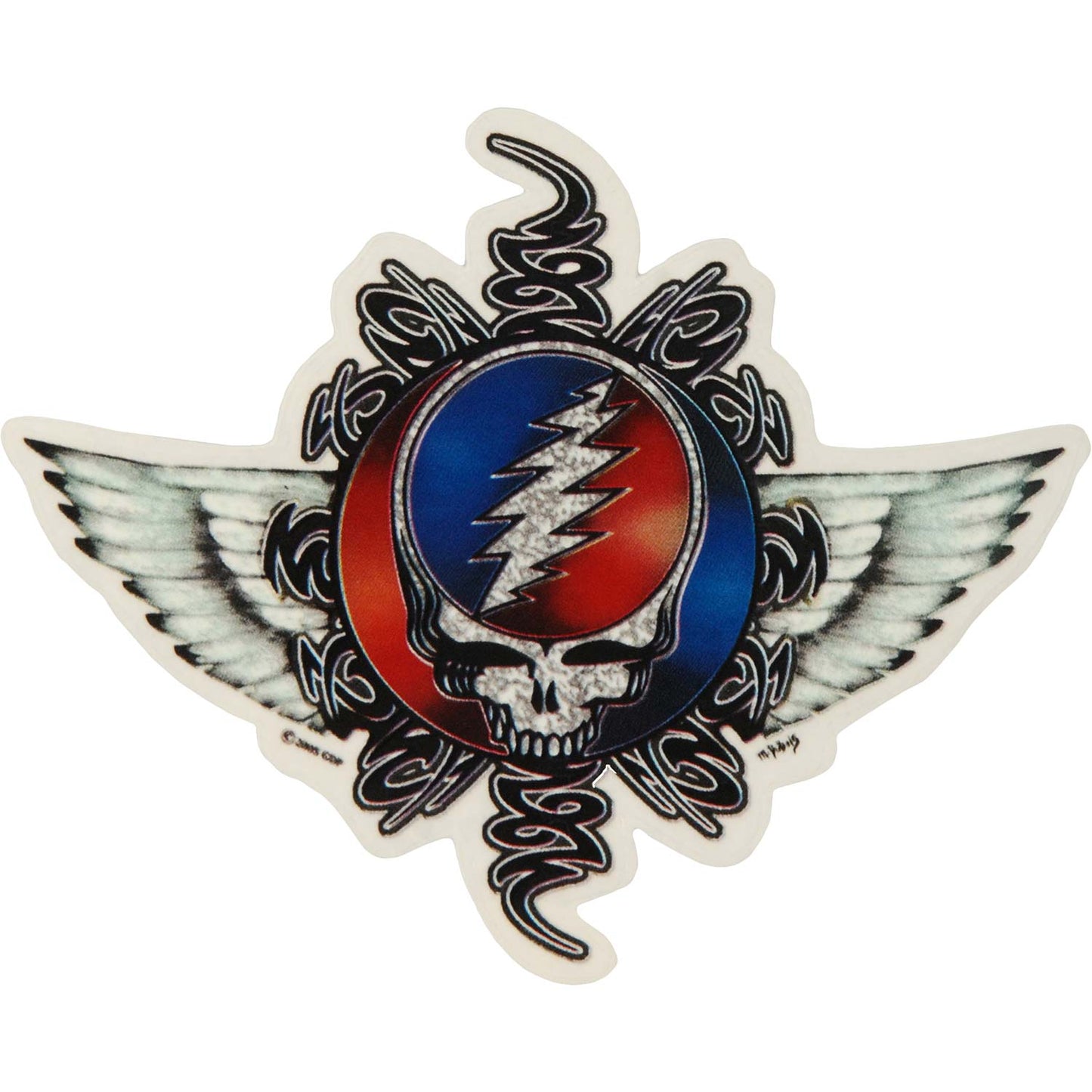 Grateful Dead Flying Stealie Sticker
