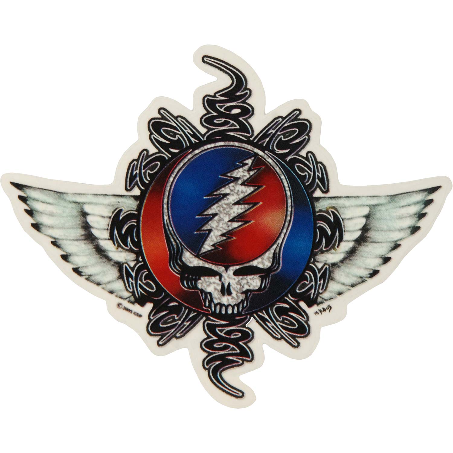 Grateful Dead Flying Stealie Sticker