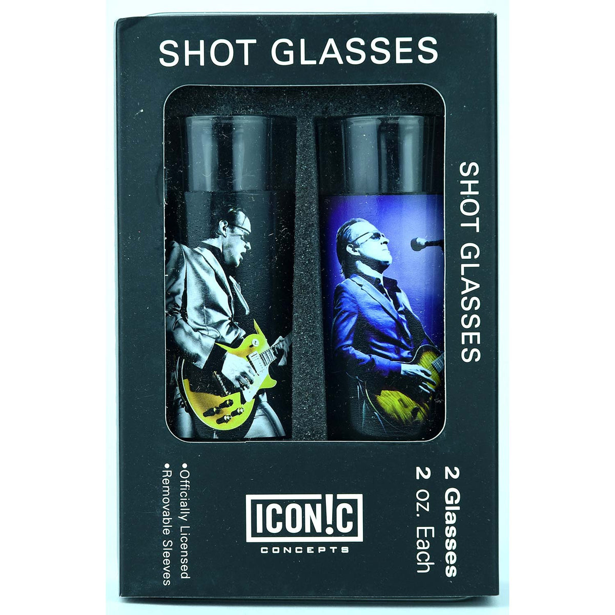 Joe Bonamassa Shot Glass Set Front