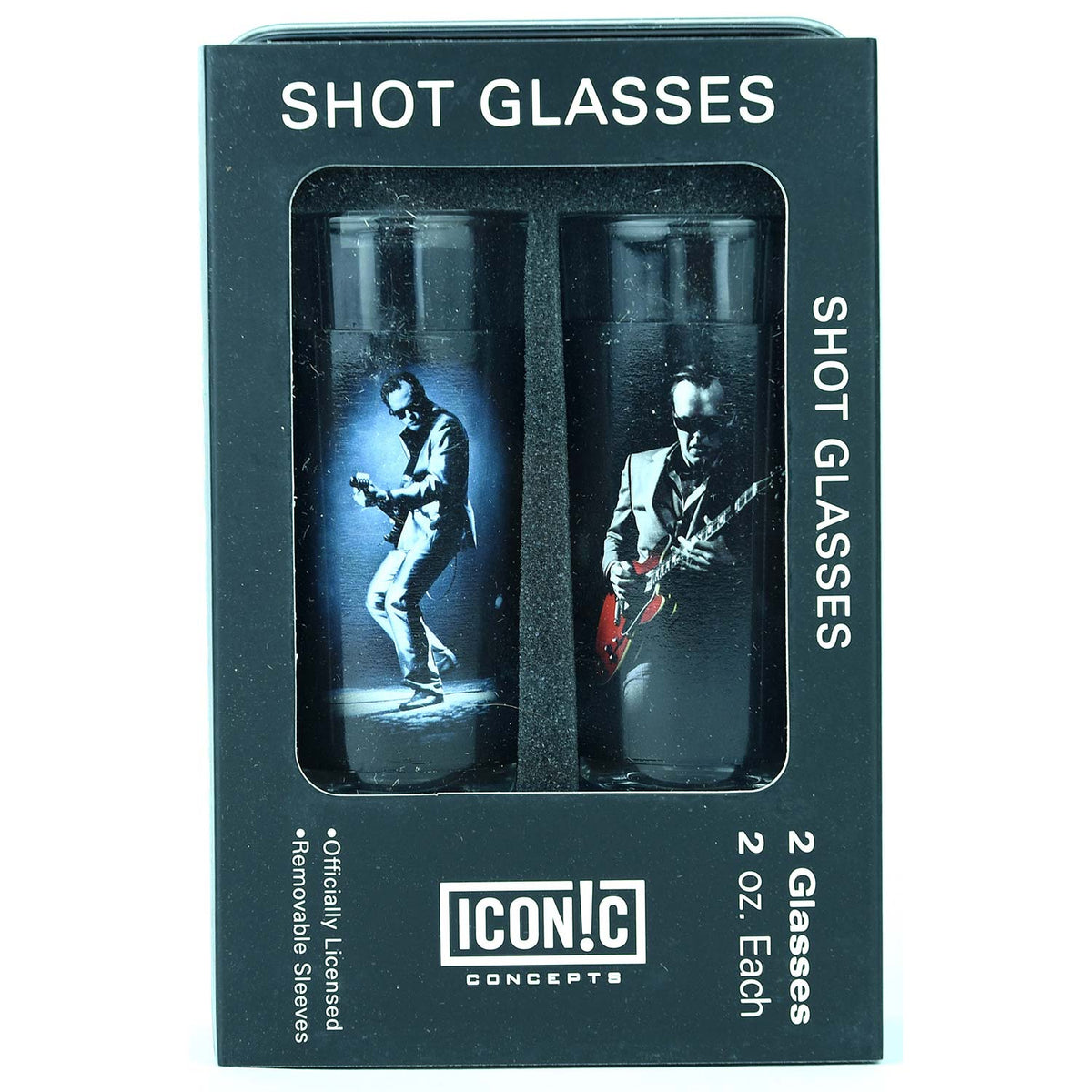 Joe Bonamassa Shot Glass Set Front