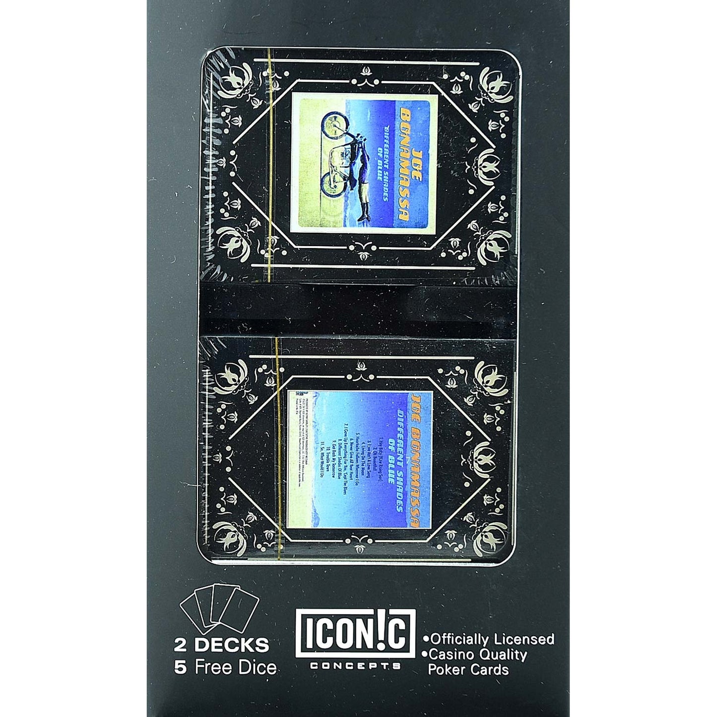 Different Shades Of Blue Playing Cards