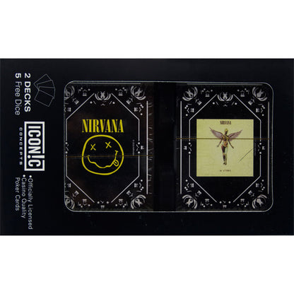 Nirvana In Utero Playing Cards Front