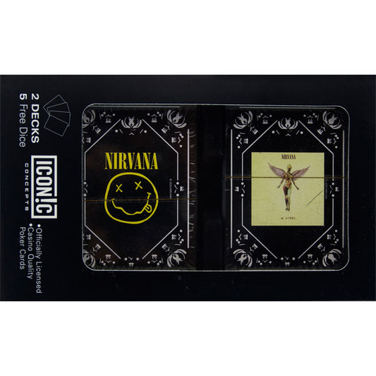 Nirvana In Utero Playing Cards Front