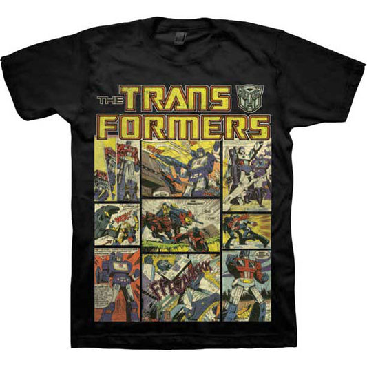 Transformers Comic Panels T-shirt