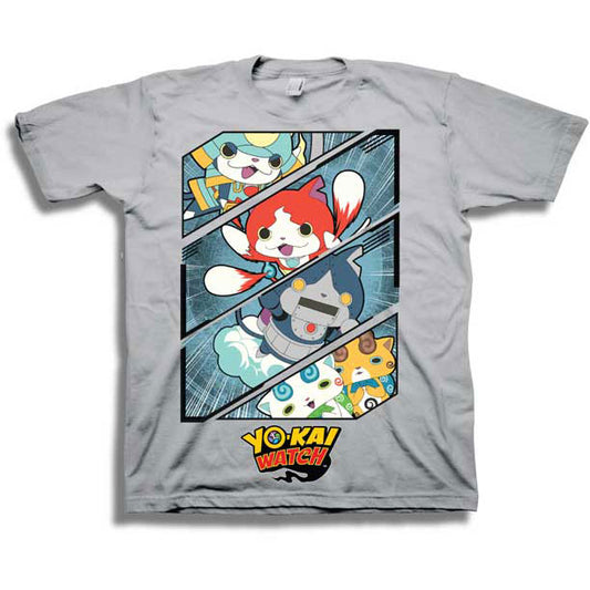 Yo-Kai Watch Stacked Childrens T-shirt