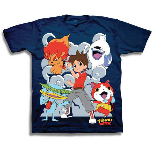 Yo-Kai Watch Collage Childrens T-shirt