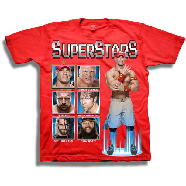 WWE Superstars Childrens T-shirt