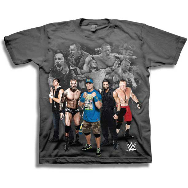 WWE Collage Childrens T-shirt