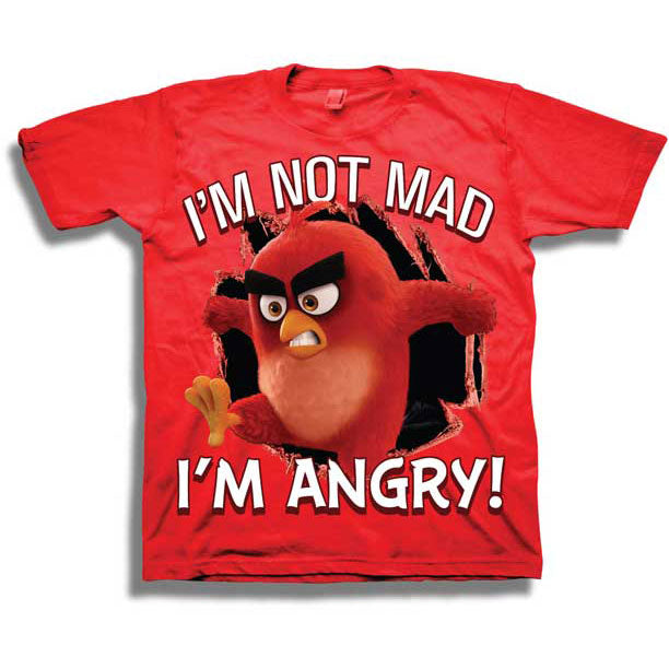 Angry Birds Not Angry T-shirt