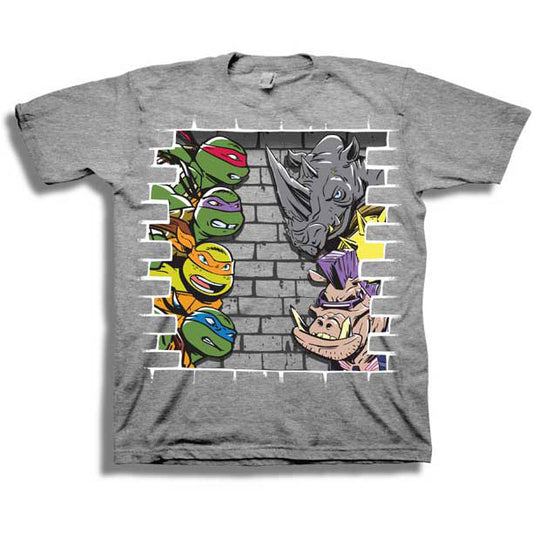Teenage Mutant Ninja Turtles Face Off Childrens T-shirt