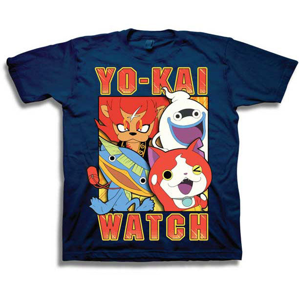 Yo-Kai Watch Group Childrens T-shirt