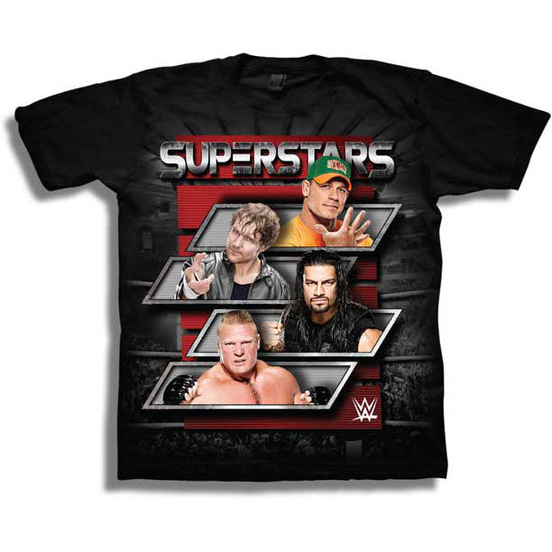 WWE Superstars Childrens T-shirt