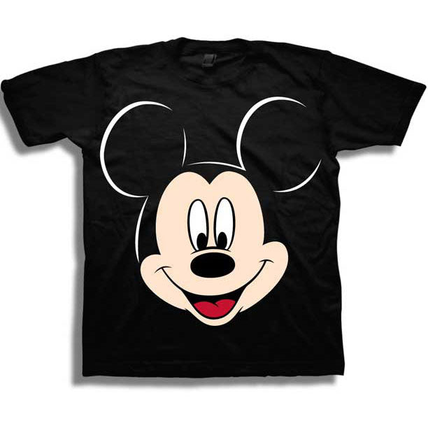 Mickey Mouse Mickey Face Childrens T-shirt