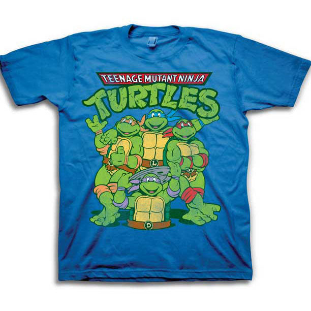 Teenage Mutant Ninja Turtles Group Childrens T-shirt