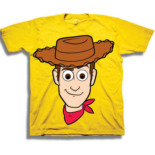 Toy Story Big Face Woody Childrens T-shirt