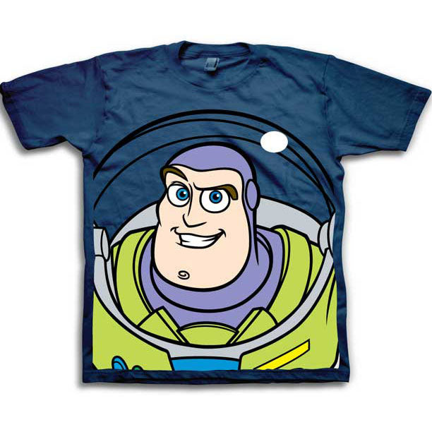 Toy Story Big Face Buzz Childrens T-shirt