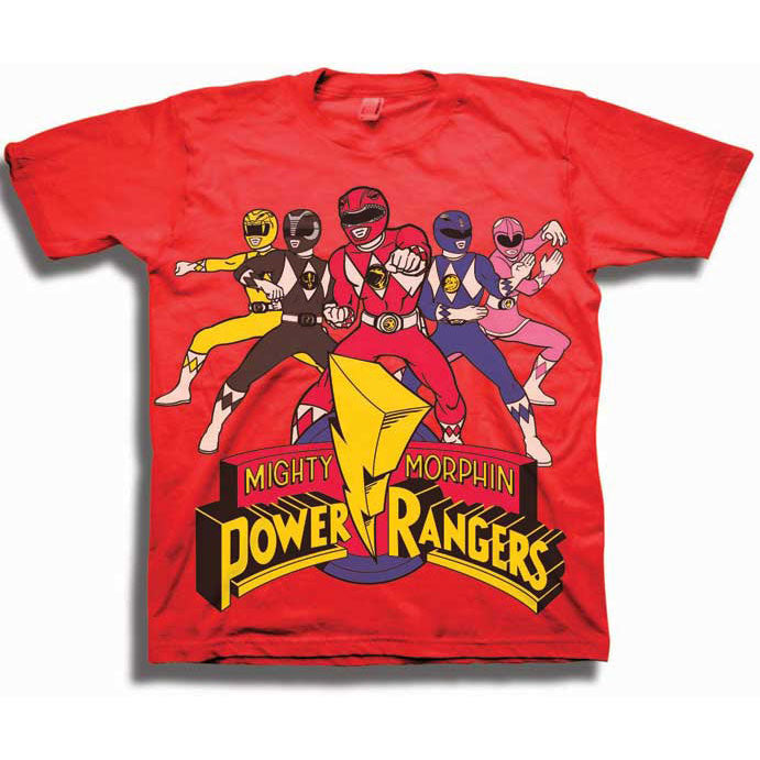 Power Rangers Classic Childrens T-shirt